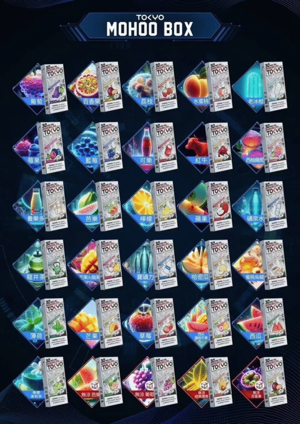 微信图片_20240829211259.png TOKYO東京魔盒煙彈 / 高質感12ml大容量 / 只適用魔盒主機 / 滿6顆送1顆或滿3顆送主機/活動二選一